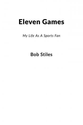 Cover image for Eleven Games